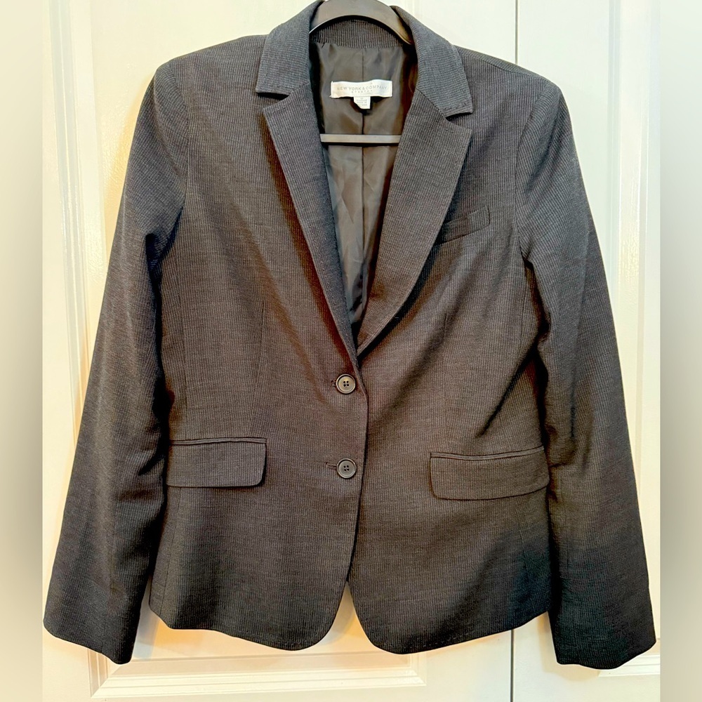 New York & Company Charcoal Blazer